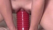 Jayda Diamonde fills her beat pussy with a b. dildo