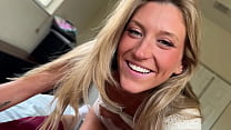 Hot Blonde Girlfriend Experience ~ Addison Vodka