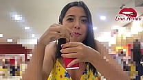 Voyeur for the voyeurs – I want them to see my ass so I show it in the mall where I go to drink coffee and I want milk so I go to the car to suck