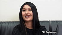 Inked Latina gets dirty on audition